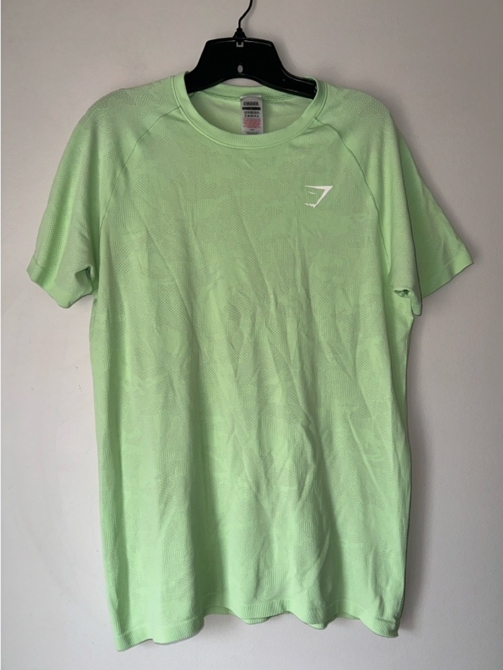 GYMSHARK GEO SEAMLESS T-SHIRT MENS size Large